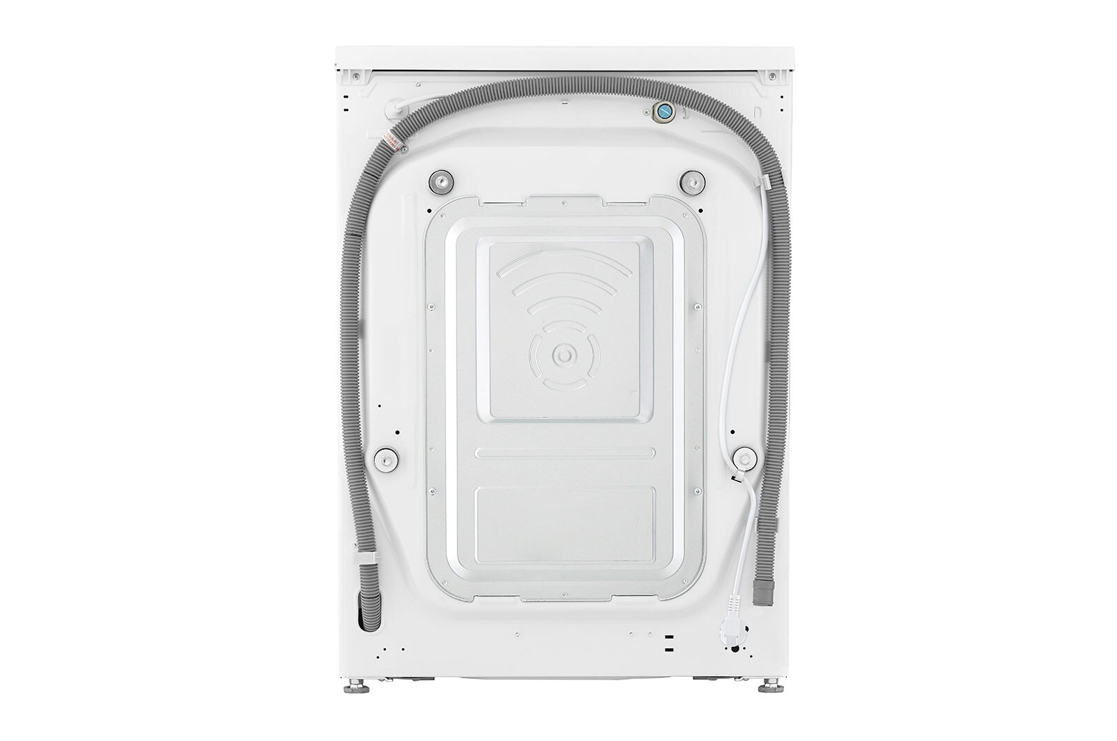 LG 10.5kg WiFi connected Washing Machine, White, F4V910WTSE