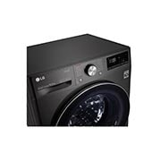 LG 10.5kg Washing Machine AI DD™, Black Steel, F6V1010BTSE