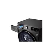 LG 10.5kg Washing Machine AI DD™, Black Steel, F6V1010BTSE