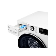 LG 10.5kg Washing Machine AI DD™, White, F6V1010WTSE