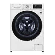 LG WiFi connected | 9kg | Washing Machine | 1560 rpm | Auto Dose | AI DD™ | Direct Drive™ | Steam™ | TurboWash™360 | White, F6V909WTSA