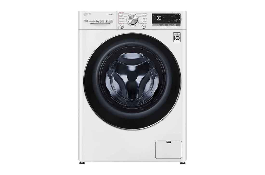 LG 10.5kg Washing Machine White AI DD™, F6V910WTSA