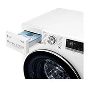 LG 10.5kg Washing Machine White AI DD™, F6V910WTSA