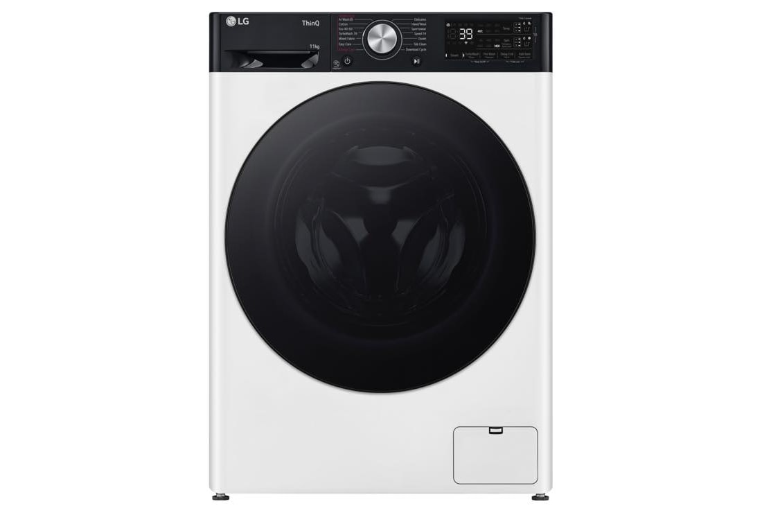 LG 11kg EZDispense™ Washing Machine, White, F4Y711WBTA1
