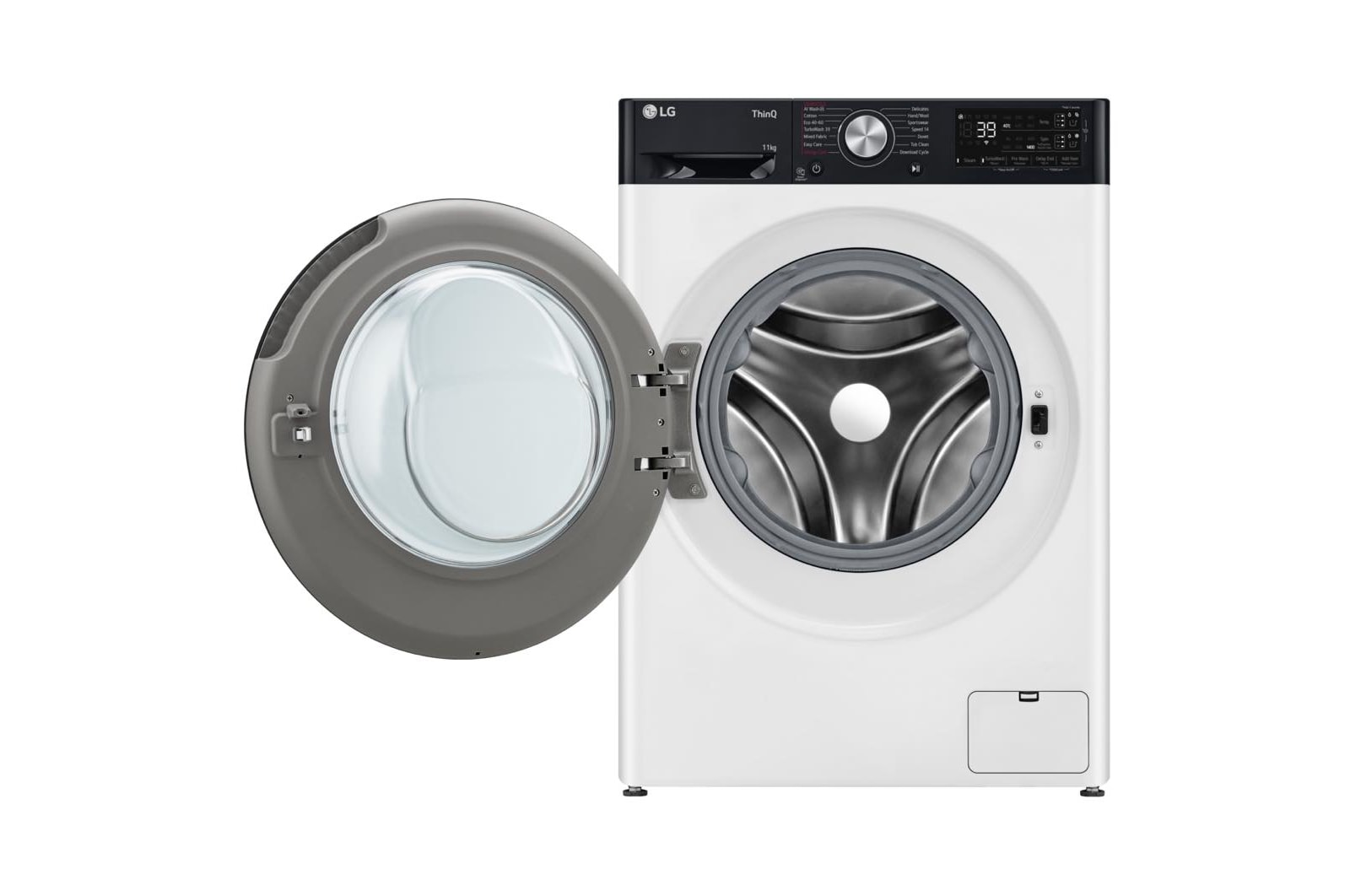 LG 11kg EZDispense™ Washing Machine, White, F4Y711WBTA1