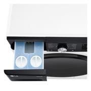 LG 11kg EZDispense™ Washing Machine, White, F4Y711WBTA1