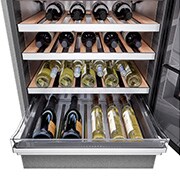 LG Winecellar with Drawer Stainless Steel, LSR200W