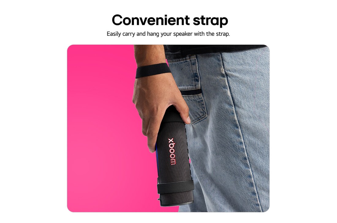  USP card: Convenient strap
