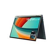 LG gram 2in1 14" laptop | ultra-lightweight with 16:10 anti-glare display and Intel® Evo 13th Gen. Processor - Sage Green, 14T90R-K.AA77A1