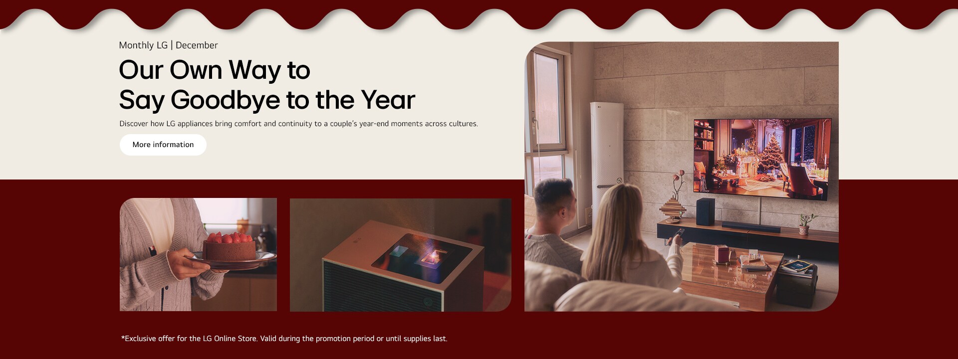 Image featuring LG home appliances	