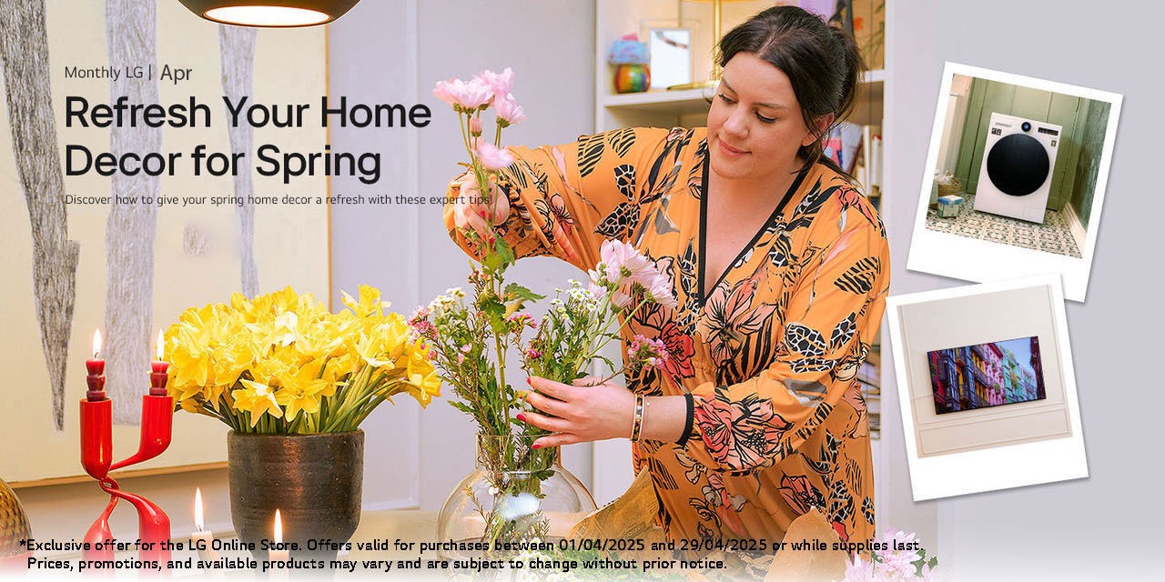 refresh home decor for spring