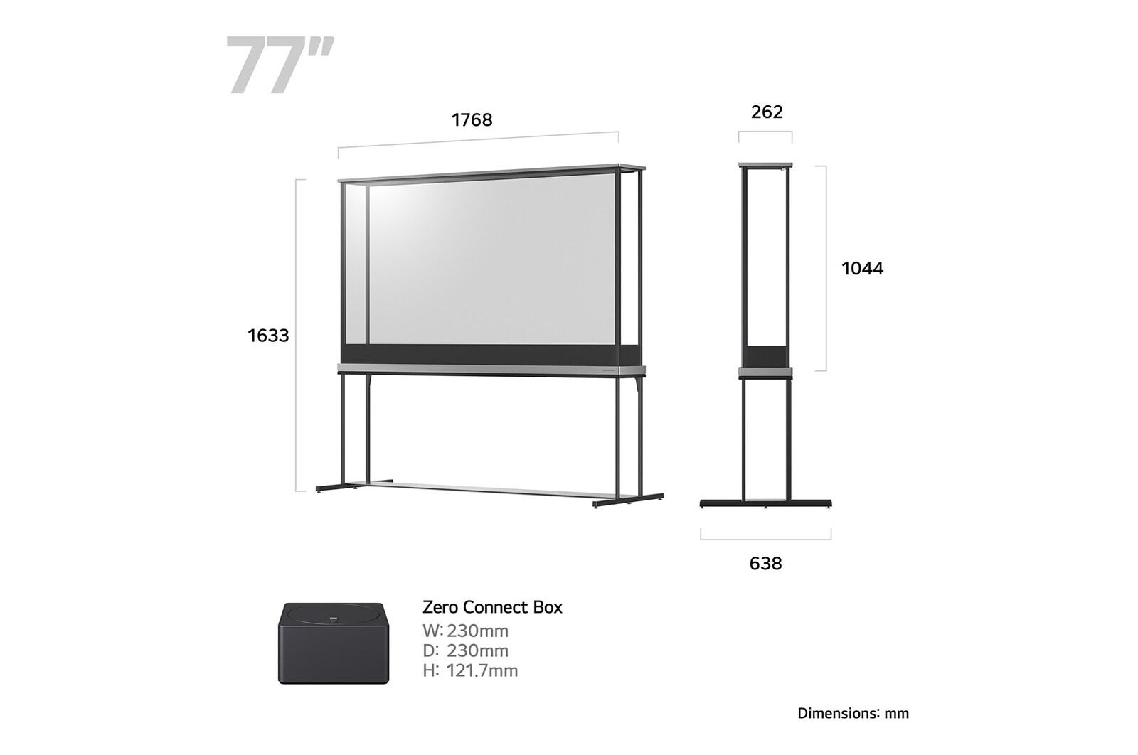 LG , OLED77T49LA