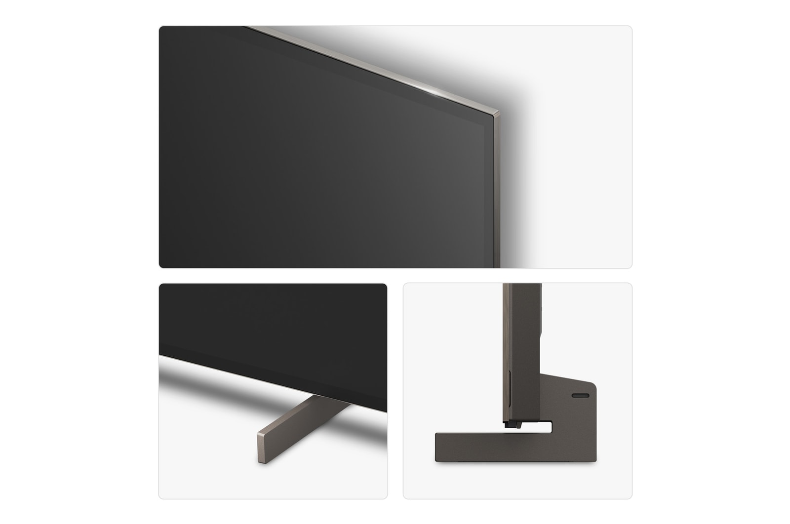 Rear view of LG OLED evo AI C5 4K Smart TV.