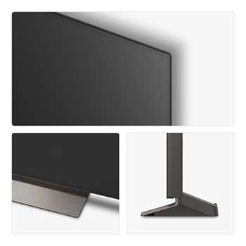 Rear view of LG OLED evo AI C5 4K Smart TV.