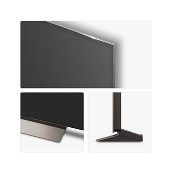 Rear view of LG OLED evo AI C5 4K Smart TV.