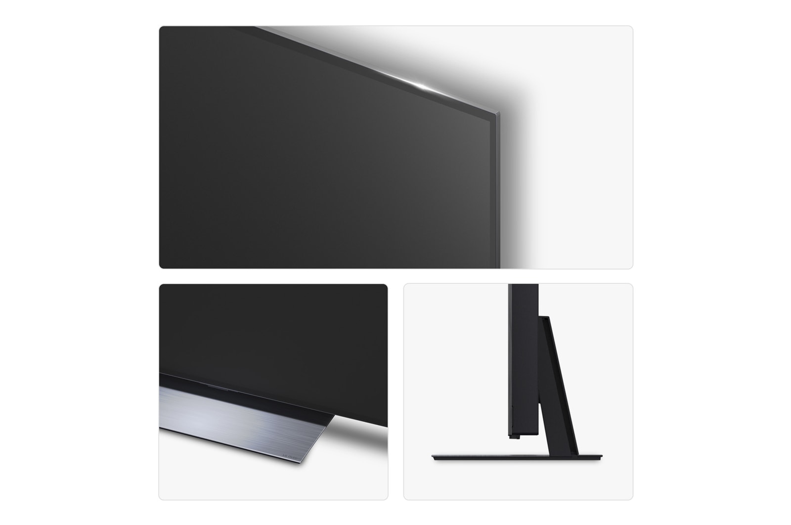Rear view of LG OLED evo AI C5 4K Smart TV.