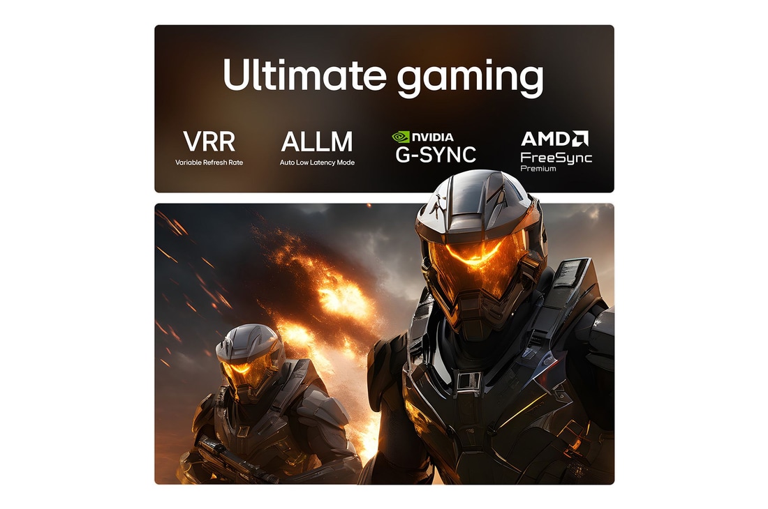 On an LG OLED TV screen is the webOS 25 home page filled with apps and entertainment content. By the TV is the LG AI Magic Remote, the AI button is highlighted as if activated by the user's voice. A speech bubble is beside it, switching to my account. The short text explains how users can now synchronize their voice to their personal profile for easier navigation and personalized recommendations.