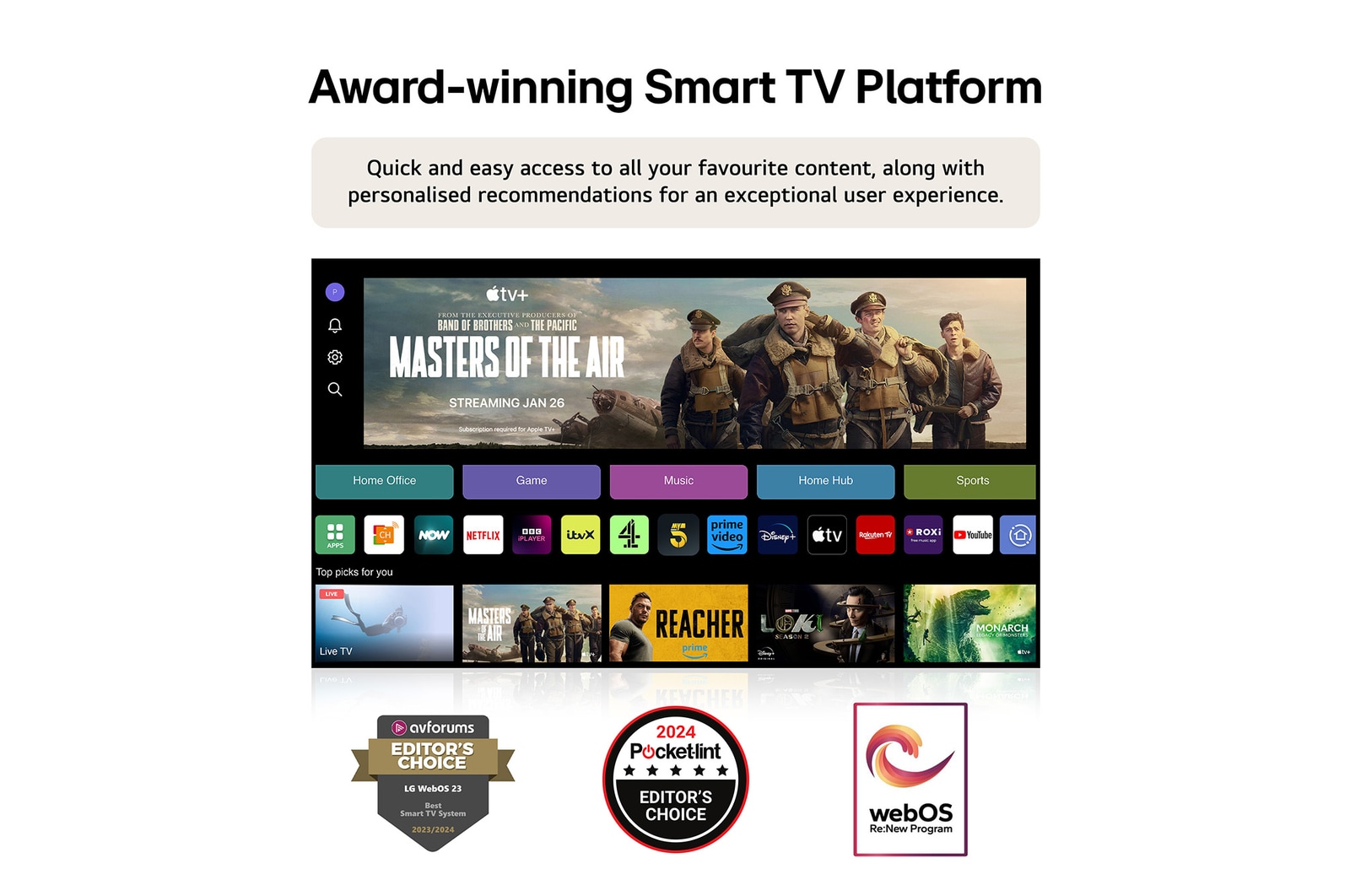 LG World’s First True Wireless TV 77 inch LG OLED evo AI M4 with 4K 144Hz Video & Audio Transfer , OLED77M49LA