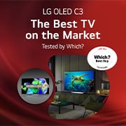 LG OLED evo C3 65 inch 4K Smart TV 2023, OLED65C34LA