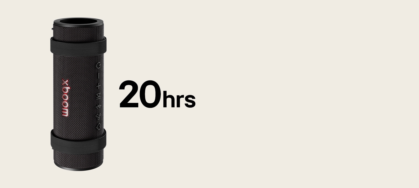 xboom Grab is placed vertically.