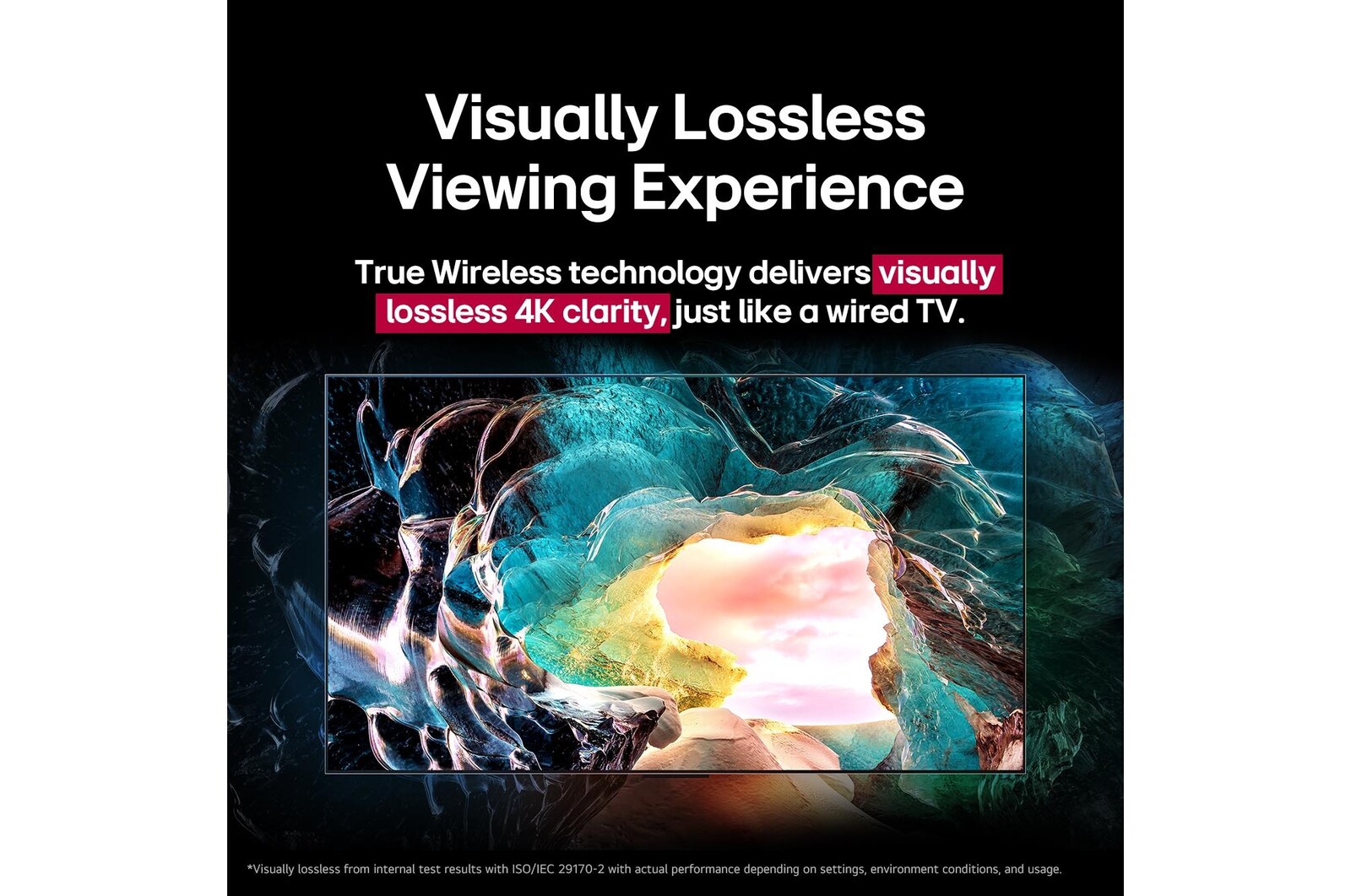 Side view of LG OLED evo AI G5 4K Smart TV.