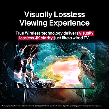 Side view of LG OLED evo AI G5 4K Smart TV.