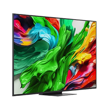 Rear view of LG QNED evo TV