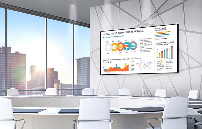 LG UHD Large Screen Signage
