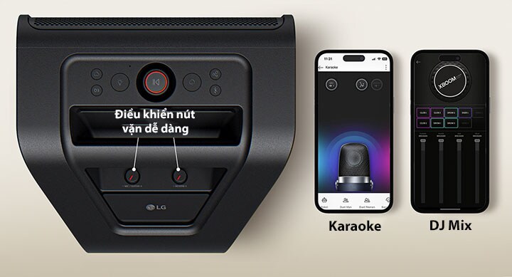 Điều khiển nút vặn dễ dàng | Karaoke | DJ Mix