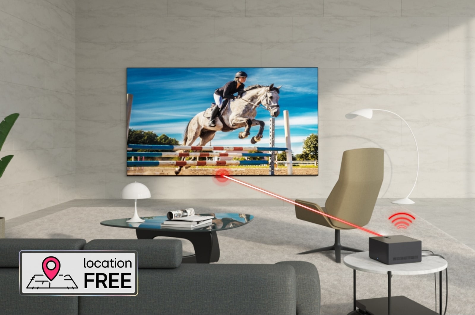 LG TV không dây đích thực đầu tiên trên thế giới LG OLED evo AI M4 65 inch với công nghệ truyền video & âm thanh 4K 144Hz , OLED65M4PSA