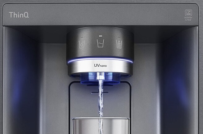 Hình ảnh thể hiện chức năng UVnano™.