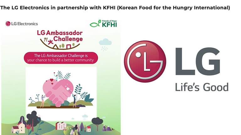 LG announces the winners of its global ambassador challenge, appointing three new brand ambassadors to empower local communities