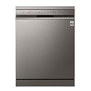 LG 14 Place QuadWash™ Dishwasher with TrueSteam™ in Stainless Finish, DFB425FP