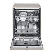 LG 14 Place QuadWash™ Dishwasher with TrueSteam™ in Stainless Finish, DFB425FP