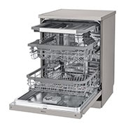 LG 14 Place QuadWash™ Dishwasher with TrueSteam™ in Stainless Finish, DFB425FP