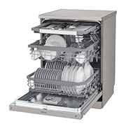 LG 14 Place QuadWash™ Dishwasher with TrueSteam™ in Stainless Finish, DFB425FP