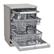 LG 14 Place QuadWash™ Dishwasher with TrueSteam™ in Stainless Finish, DFB425FP