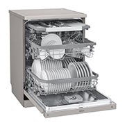 LG 14 Place QuadWash™ Dishwasher with TrueSteam™ in Stainless Finish, DFB425FP