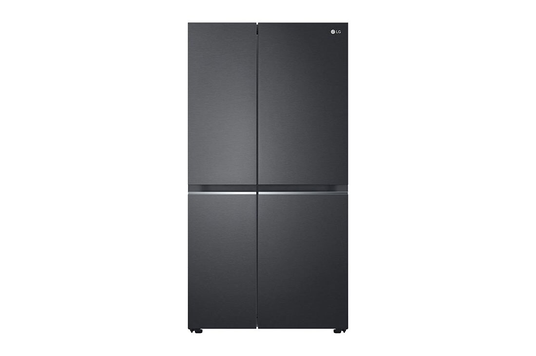 LG 647L Side-by-Side Fridge in Black Finish, GC-B257SQYL