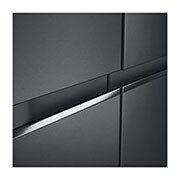 LG 647L Side-by-Side Fridge in Black Finish, GC-B257SQYL