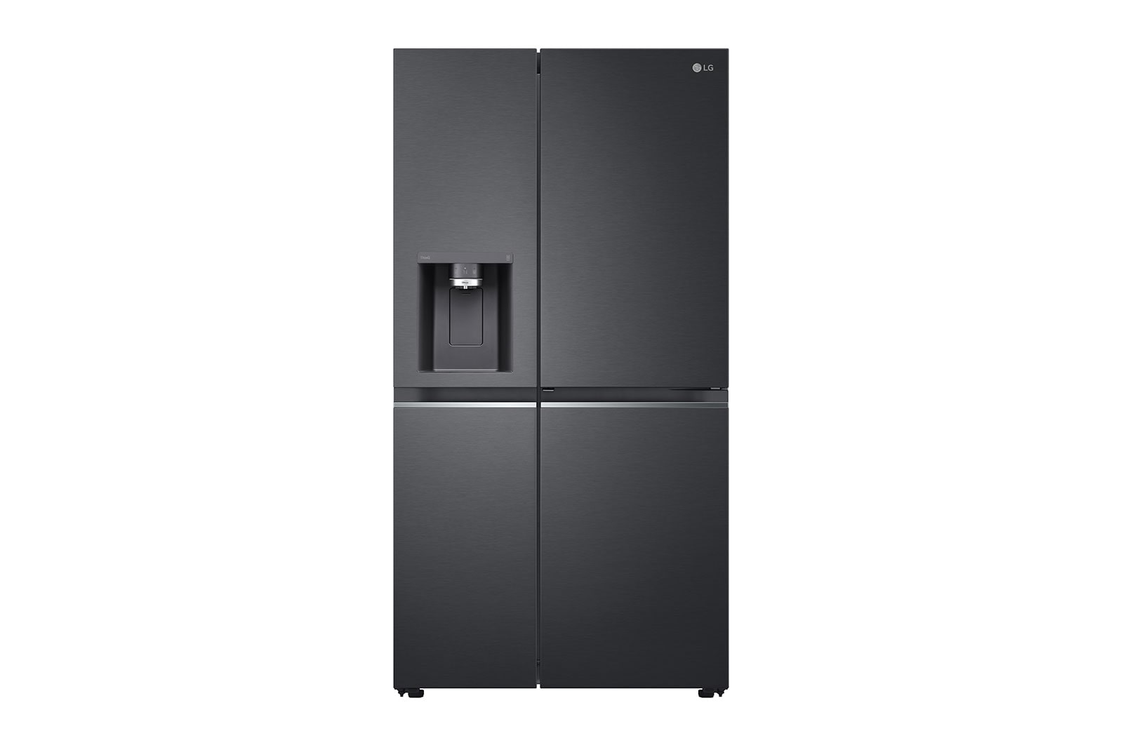 LG 674L Matte Black Door-In-Door Fridge - GC-J307CQFS, GC-J307CQFS