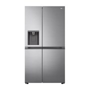 LG 617L Non Plumbed Side by Side Fridge in Stainless Finish, GC-L257SLXL