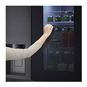 LG 611LInstaView™ Door-in-Door Side by Side Fridge with Uvnano™ in Stainless Finish, GC-X257CQFS