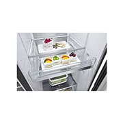 LG 611LInstaView™ Door-in-Door Side by Side Fridge with Uvnano™ in Stainless Finish, GC-X257CQFS