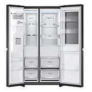 LG 611LInstaView™ Door-in-Door Side by Side Fridge with Uvnano™ in Stainless Finish, GC-X257CQFS