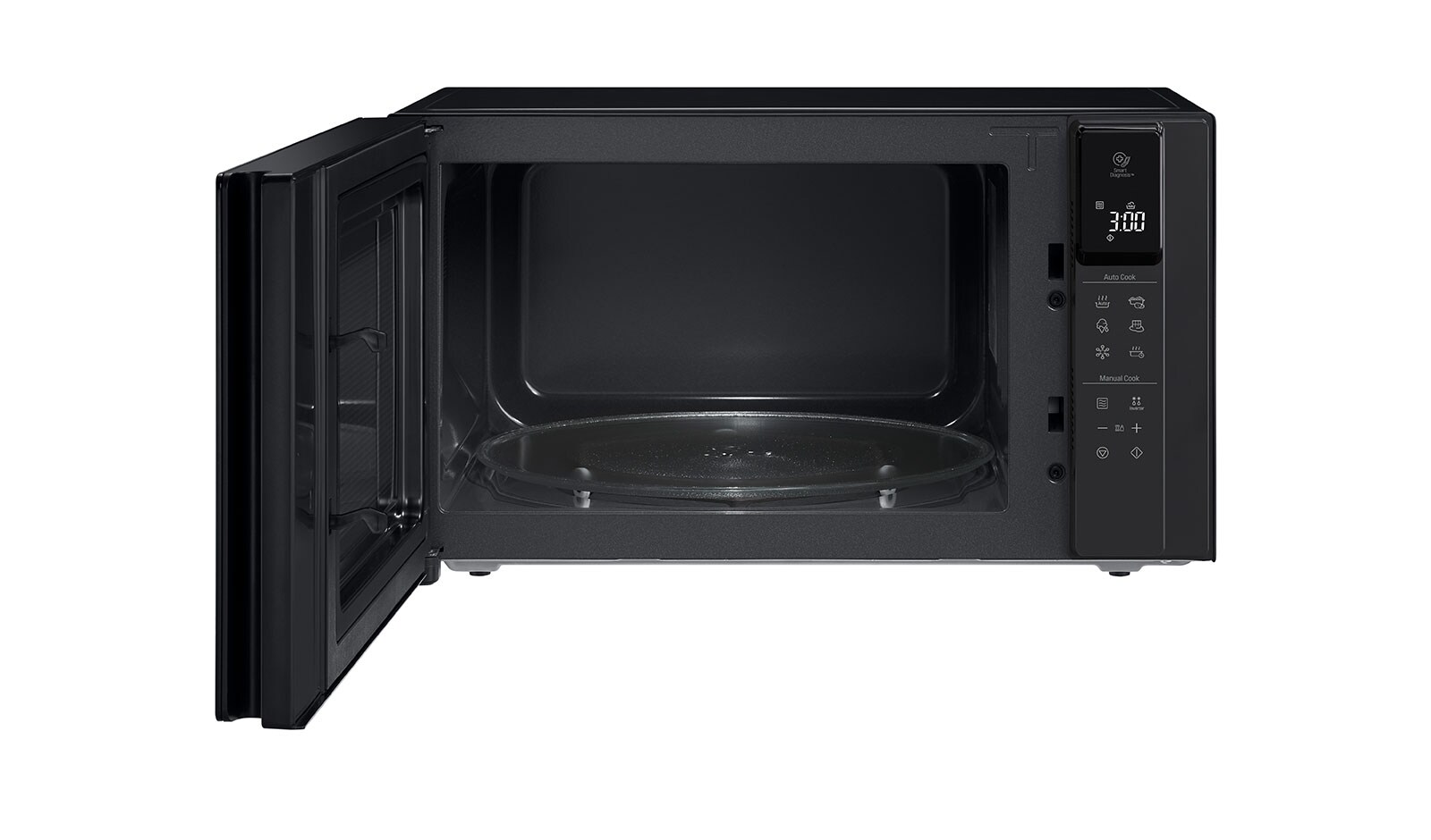 LG 42L NeoChef™ Solo Microwave Oven in Black Finish, MS4295DIS