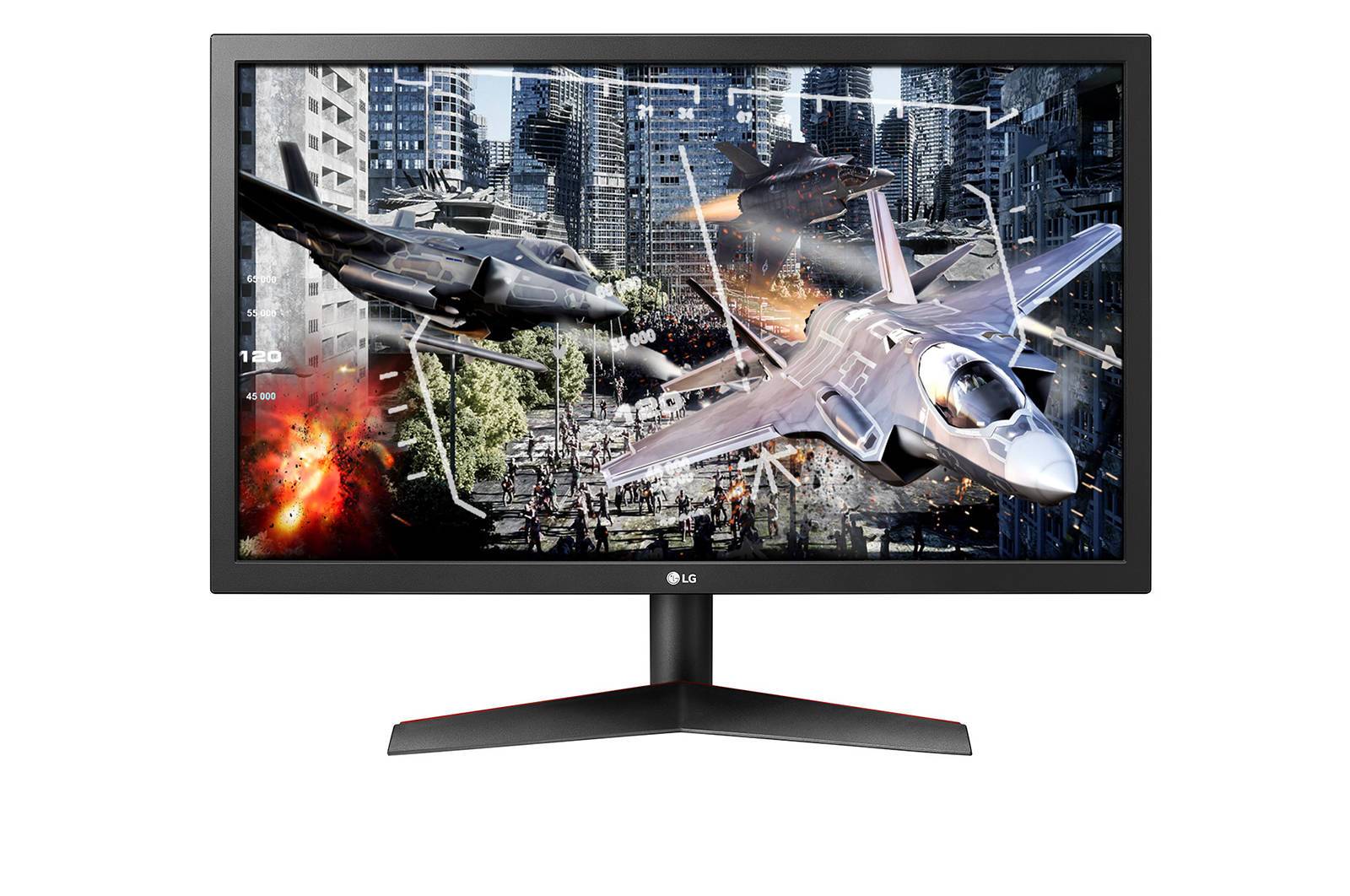 Front view of 24&#34; FHD UltraGear Gaming Monitor with FreeSync™ 24GL600F-B