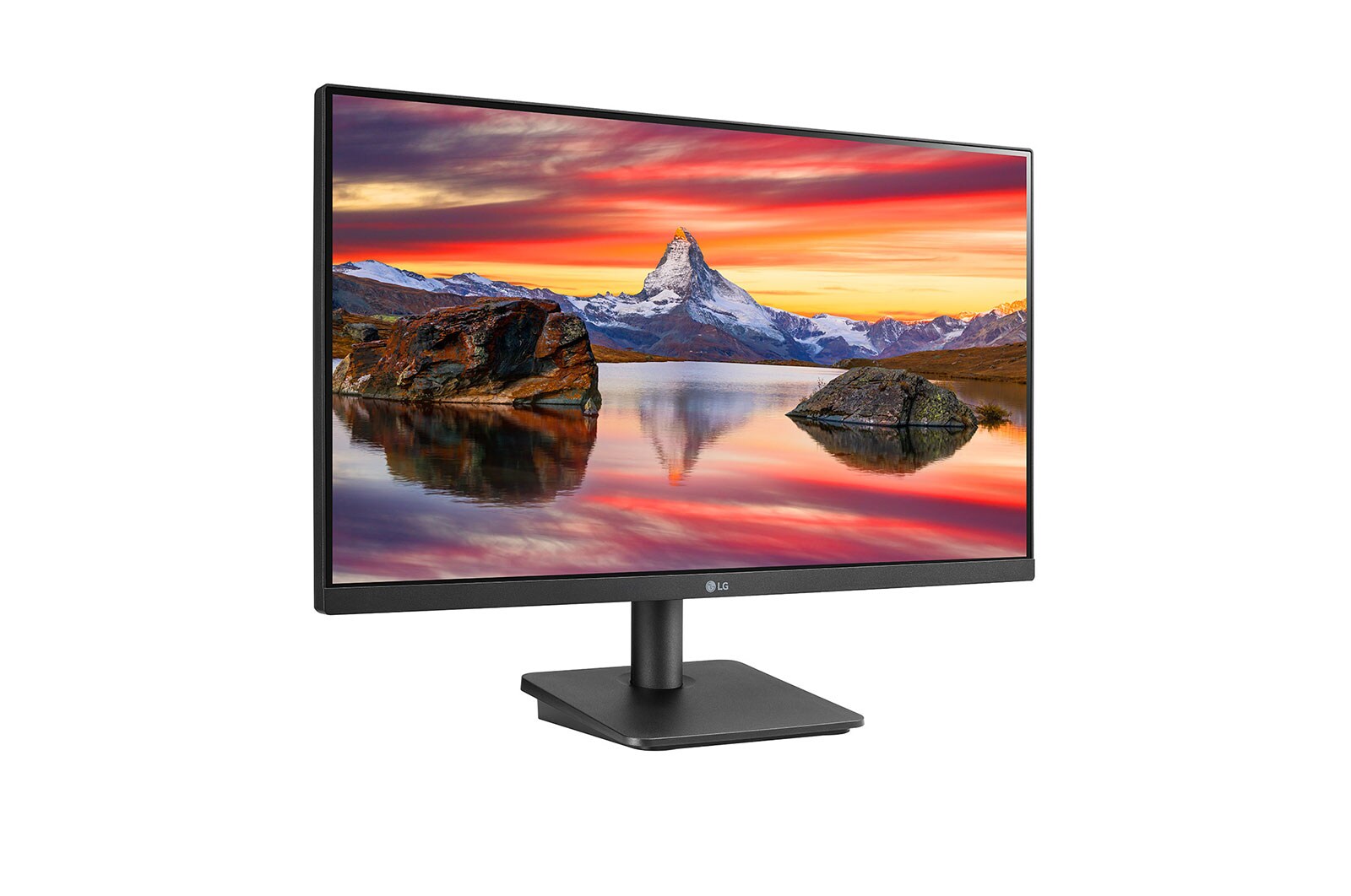 LG 23.8'' IPS Full HD Monitor with 3-Side Virtually Borderless Design, 24MP400-B