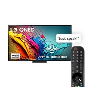 LG 65 Inch LG QNED QNED86 4K Smart TV AI Magic remote HDR10 webOS24 2024, 65QNED86T6A