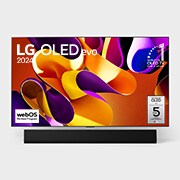 LG 77 Inch LG OLED evo G4 4K Smart TV AI Magic remote Dolby Vision webOS24 2024, OLED77G46LA